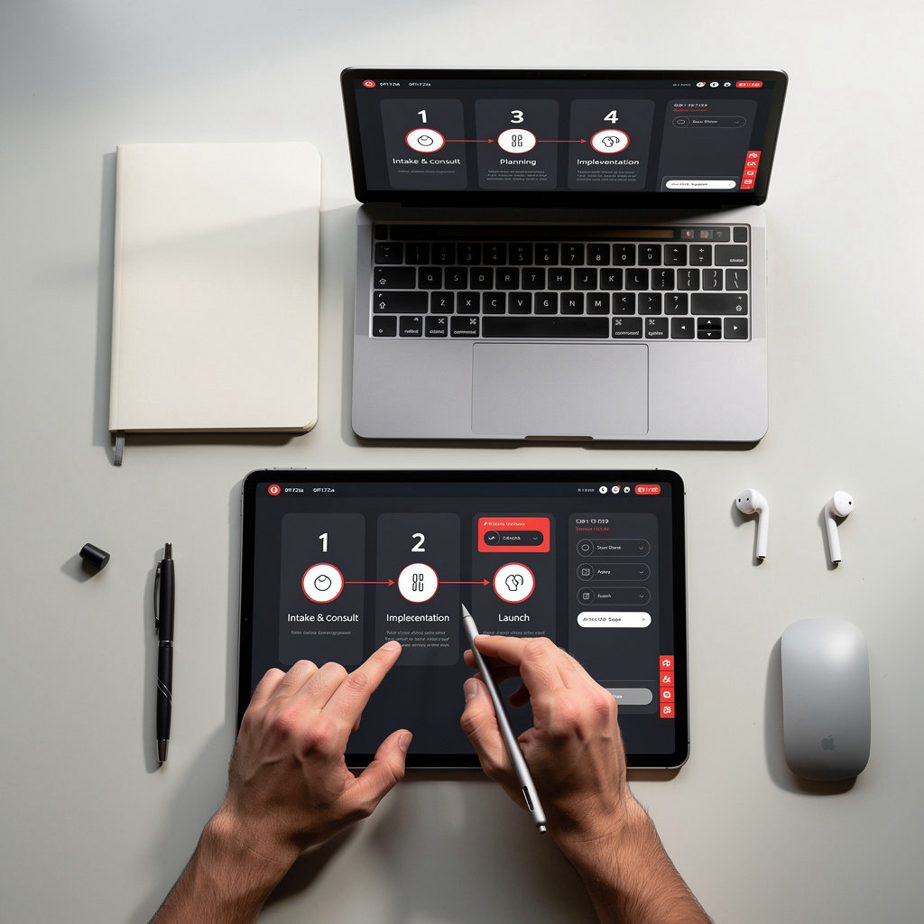 SoinControl professional team collaborating on IT- en webdevelopment bedrijf project